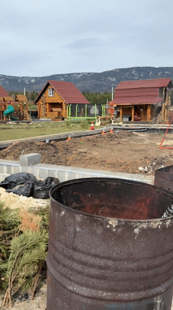Early morning barrel fire documented in rural Tyulyuk settlement