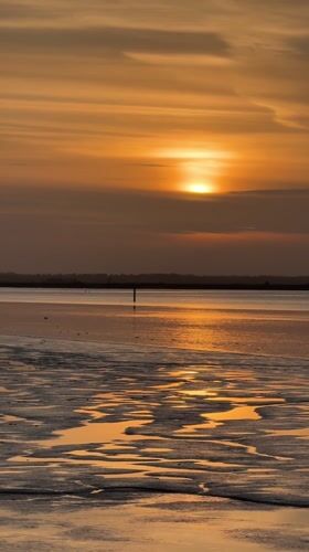 Sunset scenes captured across Great Yarmouth coastal area