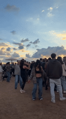 Outdoor music gathering draws crowds to Tel Aviv waterfront