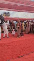Traditional wedding celebration with drumming and dancing in Kabala