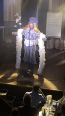 Drag performers stage elaborate show in Paris venue