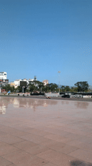 Morning street scenes and monuments documented across Quy Nhon