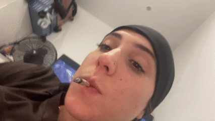 Woman films herself in Barcelona bedroom early morning