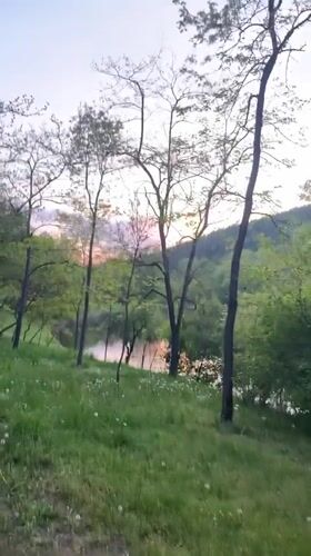 Twilight journey through Blagoevgrad's natural landscapes captured by witness