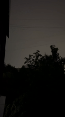 Nighttime urban landscape captured in Khimki residential area