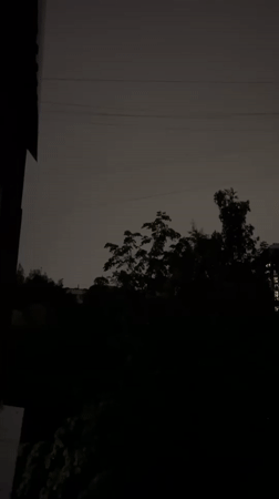 Nighttime urban landscape captured in Khimki residential area