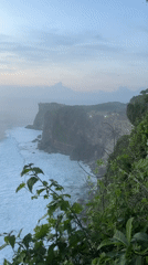 Coastal scenery documented in Kuta Selatan, Indonesia