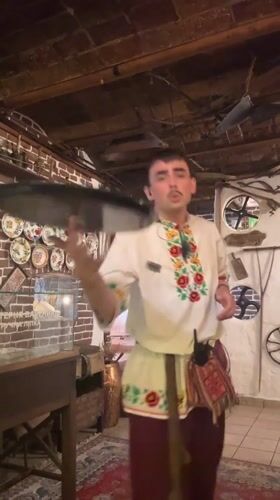 Traditional Ukrainian cooking and cultural exhibits documented in Ternopil