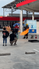 Fire safety demonstration held in Pattaya City parking lot