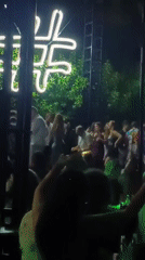 Summer night out in Burgas — dancing and the sea station pier