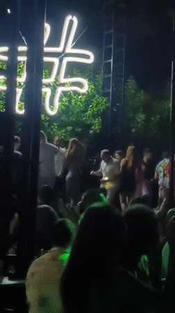 Summer night out in Burgas — dancing and the sea station pier
