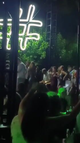 Summer night out in Burgas — dancing and the sea station pier