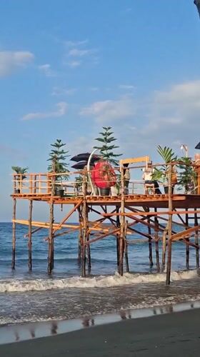 Casual beach day at Ujong Blang, Lhokseumawe