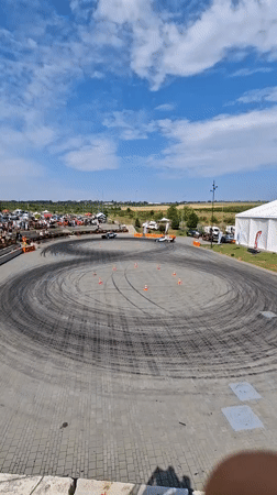 Drift competition in full swing at Stăuceni, Moldova