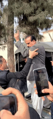 Large demonstration unfolds in Quetta, Pakistan near bank office