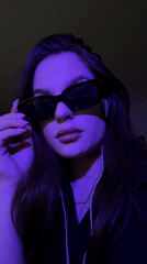 Woman takes selfies, applies makeup in Chaikovsky apartment