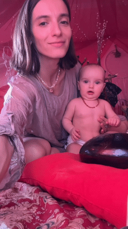 Indoor family gatherings recorded in decorated spaces in Balashikha