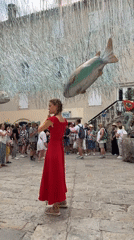 Morning leisure activities captured in coastal Budva, Montenegro
