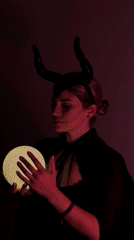 Maleficent costume photoshoot with cats captured in Budva apartment