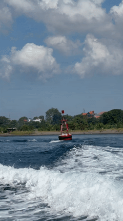 Red buoy spotted in waters off Denpasar coast