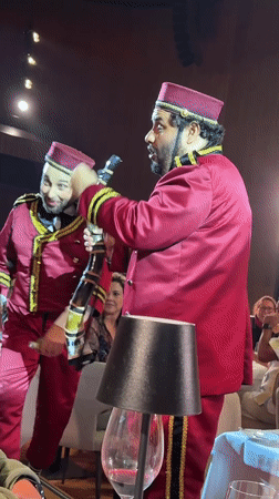 Cultural dinner theater performance showcases dancers in Rio