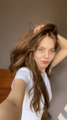 Dancing session against yellow wall in Ufa