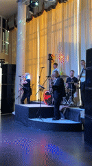 Summer afternoon out in Chaikovsky — parks, kids, and a live band