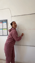 Language lesson with sports activity recorded in Karnobat classroom