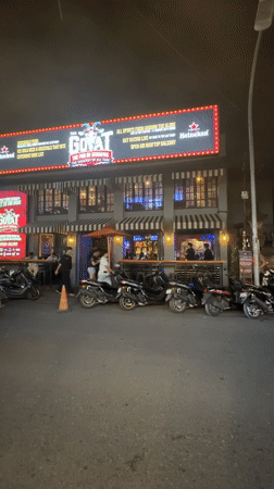 Tourist nightlife documented across Kuta district, Bali Indonesia