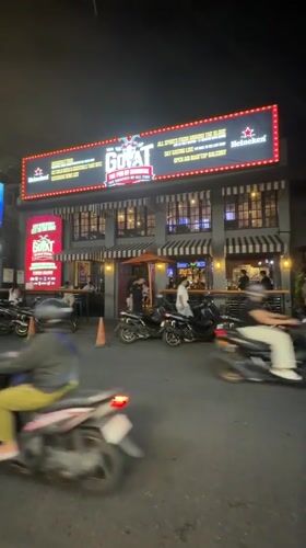 Tourist nightlife documented across Kuta district, Bali Indonesia