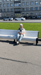 Ordinary moments captured around Saint Petersburg waterfront on sunny afternoon