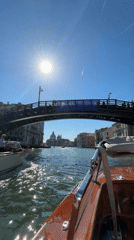 Morning boat tour captures Venice landmarks and canal life