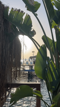 Sunny resort scenes captured in Alanya, Turkey