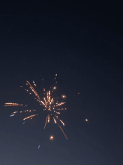 Fireworks Display Lights Up Night Sky Over Kandahar