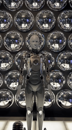 Exploring a hands-on art and tech museum in Warsaw