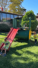 Playground and pine-shaded hangout spot in Arbanassi