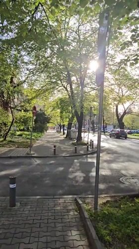 Early morning street scenes captured in Stara Zagora, Bulgaria