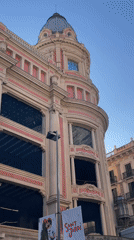 Barcelona street scenes captured during Sant Jordi festival preparations