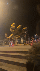 Barcelona at night: plazas, scooters, and city streets