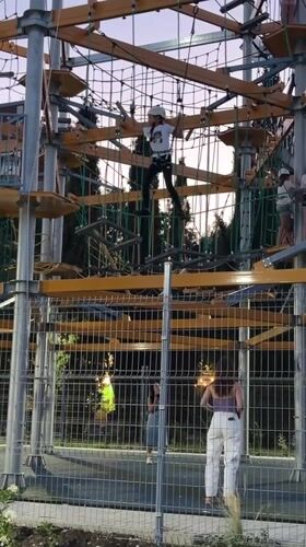 Burgas park buzzes with ropes courses, rides, and a miniature horse