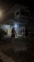 Nighttime gathering observed in North Kuta yard