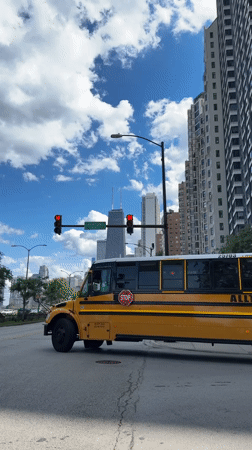Sunny afternoon in downtown Chicago — streets, architecture, and park