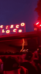 Circo Loco night gets underway at DC-10, Ibiza