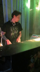 DJ performs at club venue in Podgorica