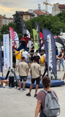 Street basketball tournament draws crowds to public square