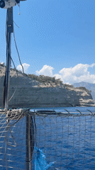 Boat trip along Kemer's rugged Mediterranean coastline