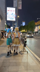 Evening scenes documented across Tianhe District commercial area