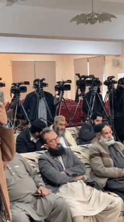 Press conference held at Quetta Press Club with traditional ceremonies