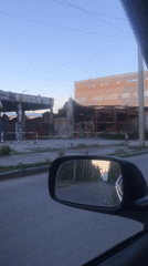 Kyiv witness documents damaged buildings alongside historic Orthodox cathedrals