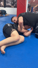 BJJ training session captured at Krasnoyarsk martial arts gym
